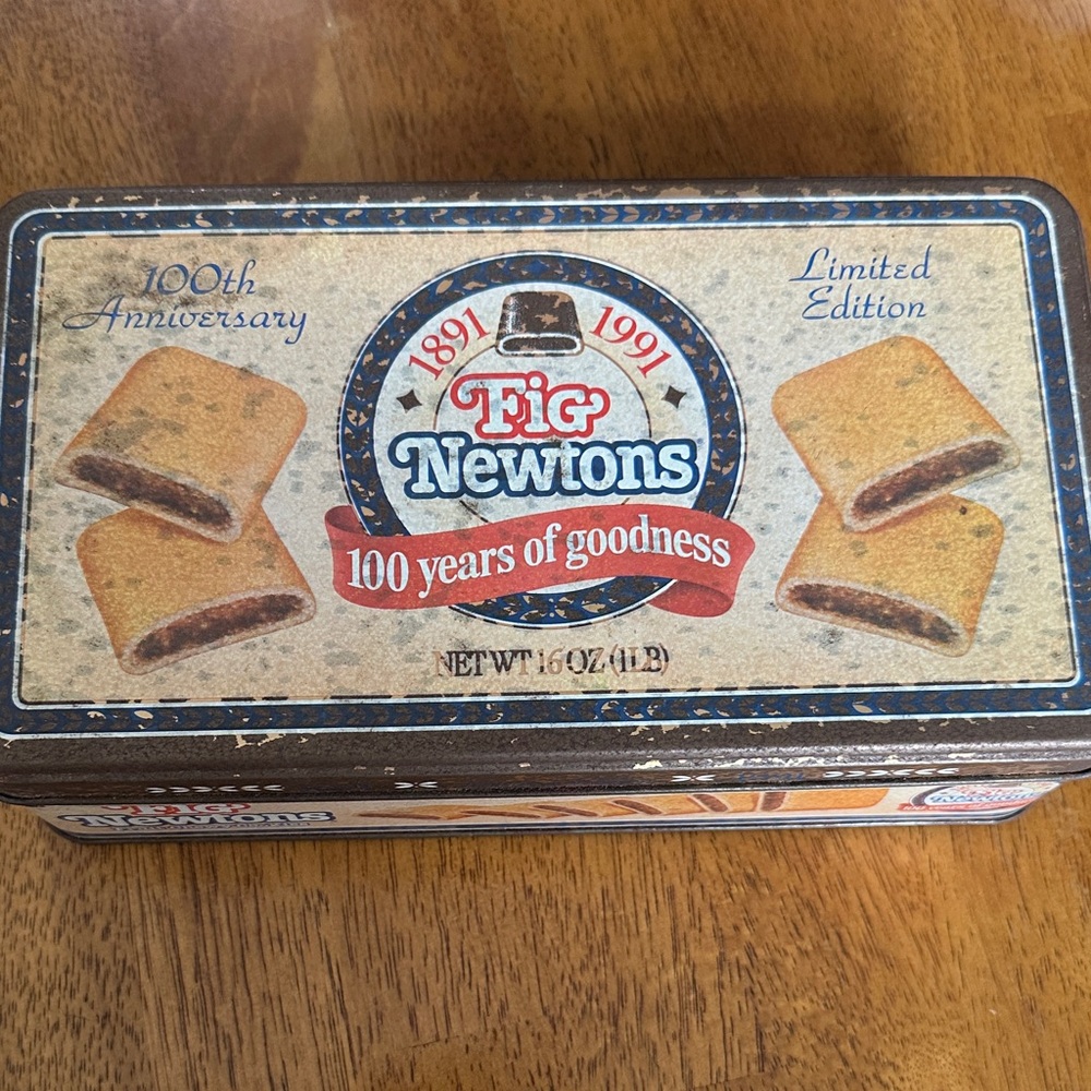 Vintage Fig Newtons Limited Edition Tin